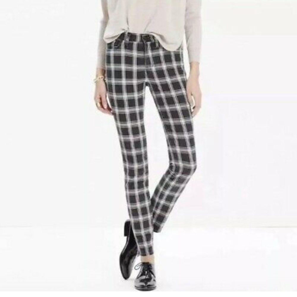 Madewell cropped jeans high waisted